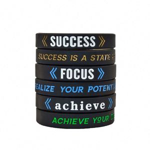 สายรัดข้อมือซิลิโคนพิมพ์โลโก้แบบนูนต่ำตามสั่ง สำหรับของขวัญส่งเสริมการขาย สายรัดข้อมือกันน้ำแบบสร้างสรรค์ - Product Image 1