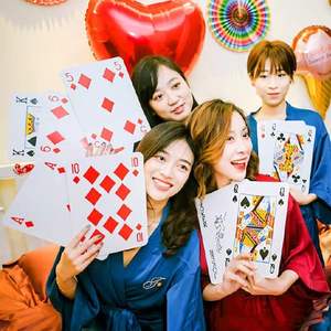 Naipes Jumbo Personalizados OEM 4 Veces Más Grandes para Trucos <span class=keywords><strong>de</strong></span> Magia, Actuaciones en Escenario, Resistentes al Agua - Product Image 4