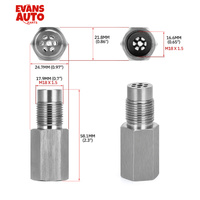 Capteur d'oxygène à capteur O2 droit universel en acier inoxydable M18 * 1.5 avec un convertisseur catalytique Mini Catalyst