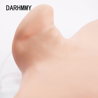 Modèle de formation clinique en sciences médicales DARHMMY en PVC, ponction veineuse centrale, intubation de la veine jugulaire interne, mannequin d'enseignement