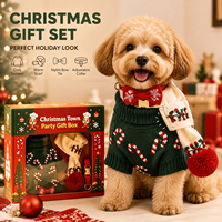 Coffret Cadeau Noël 2026 : Ensemble Collier et Quatre Articles pour Chiens – Conception Confortable pour l'Hiver – Idéal comme Cadeau pour Chiens