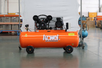 Compresseur d'air à courroie Lida, certifié CE, piston direct, portable, 4 kW, 10 bar, 270 L, compresseur d'air à entraînement par courroie fabriqué en Chine