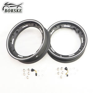 Llantas de rueda negras de aleación de aluminio para motocicleta, Cubo de llanta de Scooter de fundición para <span class=keywords><strong>VESPA</strong></span> PX LML T5 <span class=keywords><strong>PX125</strong></span> 150 200 T5 ET3 - Product Image 4