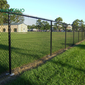 50ft CuộN PVC tráng mạ kẽm kim cương Cyclone dây lưới sử dụng Chuỗi liên kết hàng rào - Product Image 3