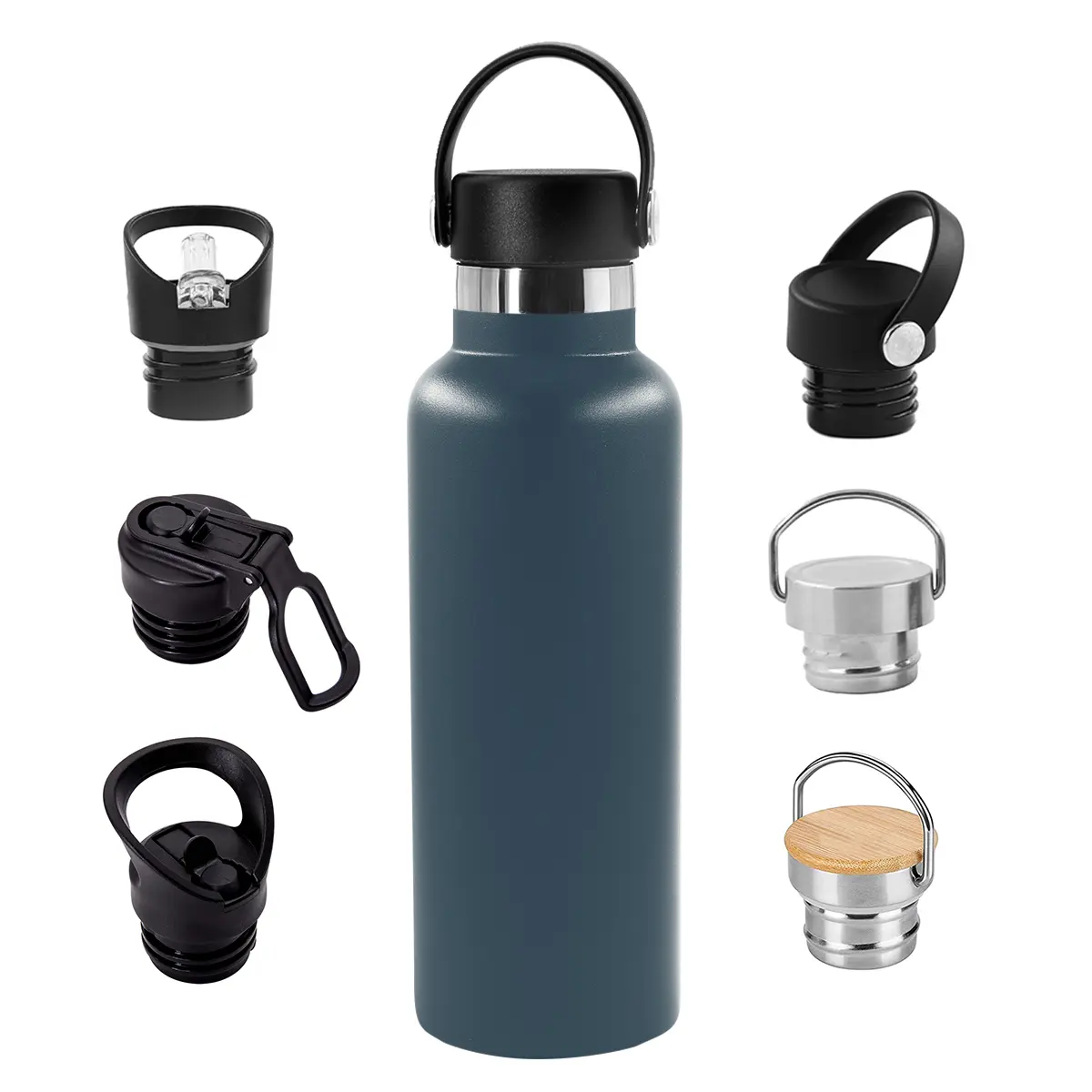 Stainless Steel Water Bottle Filter Infuser Outdoor Stainless Steel Double Wall Vacuum Water Bottle with Custom Logo
