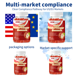 Gomitas de Vitaminas Keto Acv 100% Veganas y Orgánicas, Cumplen con las Normas de EE. UU./UE, Etiquetado y Empaquetado Personalizados para Clientes Transfronterizos - Product Image 3