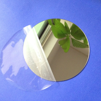 Disques en plastique découpés au laser, dorés, or rose, argentés, miroir, 1 mm, 2 mm, 3 mm d'épaisseur, disques acryliques, décoration, feuille de miroir ronde