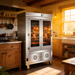 <span class=keywords><strong>Griglia</strong></span> Commerciale a Carbone per Pollo Yuqi Factory, Macchina per <span class=keywords><strong>Barbecue</strong></span> in Acciaio Inox con Facile Pulizia - Product Image 1
