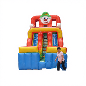 Toboggan gonflable avec tissu enduit de PVC Utilisation universelle - Product Image 1