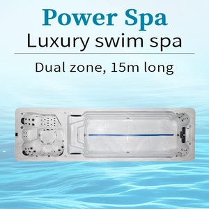 Vendita calda grande Freestanding infinita piscina <span class=keywords><strong>Spa</strong></span> con 8m giardino idromassaggio massaggio nuoto <span class=keywords><strong>Spa</strong></span> per la festa - Product Image 4