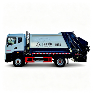 รถบรรทุกอัดขยะแบบใหม่ปรับแต่งได้ Dongfeng Dolica D9 สำหรับขนส่งขยะในเมืองและขยะในครัวเรือน - Product Image 1
