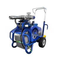HC-970A électrique essence Diesel puissance haute pression Airless mastic Machine de pulvérisation peinture revêtement Latex peinture Machine de pulvérisation