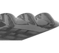 Capot de protection anti-poussière en fibre de carbone véritable pour prise de courant AC, accessoires intérieurs pour Ferrari F12