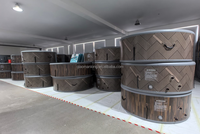 Bain à remous gonflable pliable rond pour 2 personnes, 160*65cm, avec système de chauffage et jets d'air