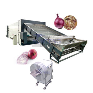 Machine industrielle de déshydratation d'oignon d'équipement de dessiccateur de ceinture de maille chaîne de production déshydratée d'oignon - Product Image 1