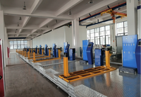 Ligne de production clé en main pour les appareils de commutation RMU, ligne de fabrication d'assemblages d'armoires électriques moyenne tension
