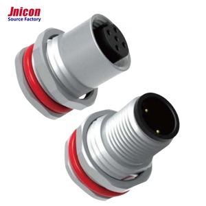 Jnicon M12 cảm biến kết nối Nam Nữ A B mã hóa cáp hàn lắp ráp loại tùy chỉnh pin kết nối không thấm nước ổ cắm cắm - Product Image 5