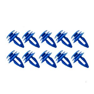Clip <span class=keywords><strong>de</strong></span> hebilla <span class=keywords><strong>de</strong></span> guardabarros delantero y trasero sujetador <span class=keywords><strong>de</strong></span> remaches <span class=keywords><strong>de</strong></span> plástico tipo empuje para Range Rover Evoque y Land Rover Discovery LR027255 - Product Image 1