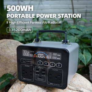 Générateur Solaire Domestique 110V 220V Station d'Énergie Portable Extérieure Panneaux Solaires Europe Livraison Gratuite 300W 500W 1000W Prix - Product Image 3