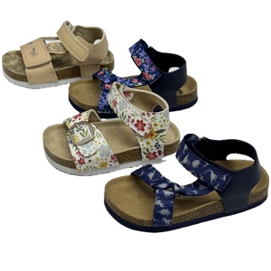Bosirui été nouvelles filles sandales plates anti-dérapant décontracté chaussures de plein air enfants diapositives Birkenstocks Style - Product Image 3