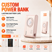 Batterie externe portable 10000 mAh avec 4 câbles intégrés, chargeur rapide multi-appareils et batterie de secours USB