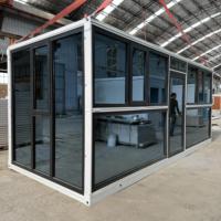 Villa Prefabbricata in Struttura Leggera d'Acciaio di Alta Qualità e Design Moderno, Casa Container in Acciaio Leggero