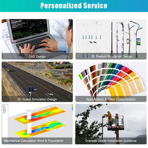 Gran oferta, poste <span class=keywords><strong>de</strong></span> <span class=keywords><strong>luz</strong></span> <span class=keywords><strong>de</strong></span> calle impermeable para exteriores Q235 IP65, acero galvanizado, 5M, 6M, 8M, 12M, 20M, 25 pies, 30 pies - Product Image 6