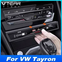 Station d'accueil de charge rapide Vtear avec câble rétractable, hub de décoration intérieure, accessoires auto pour Volkswagen Tayron 2019-2024
