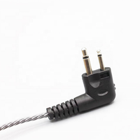 Für Motorola CP200, GP300, CLS1110, CLS1410 Zweiwege-Funkgerät Multi-Pin auf 2-Pin M-Stecker Intercom-Headset-Adapter.
