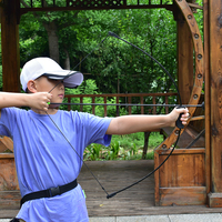 Équipement de tir à l'arc à arc classique en métal détachable arc et flèche de chasse débutants pratique le tir et la chasse