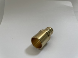 Lead-Free 1/<strong>2</strong>\" <strong>X</strong> 1/<strong>2</strong>\" Brass Pipe Fitting with Smooth Surface Treatment PEX Nipples Brass Plumbing Nipple - Product Image 4