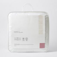 Sac d'emballage de stockage de couverture en vinyle transparent personnalisé avec poignées et panier de sac de rangement pliable pour vêtements sales