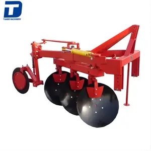 1LY(SX) tractor ploughing machine agricultural pto 2 way disc plough hydraulic reversible 3 furrow disc plough