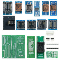 Programmateur ISP série RT809F, kit complet avec 16 adaptateurs, programmateur universel USB pour BIOS, EEPROM et puces flash