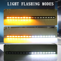 Nouvelle barre lumineuse de signalisation d'urgence CIGO LED, gyrophare directionnel combiné à faisceau large, en aluminium+ABS, DC 12-24V