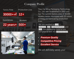 Túi đóng gói thực phẩm có khóa kéo, in kỹ thuật số tùy chỉnh, số lượng đặt hàng tối thiểu thấp, 500 cái/1000 cái - Product Image 3