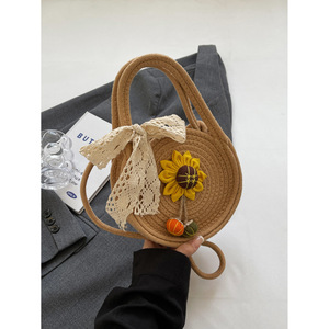 Minimalist design women's <b>bag</b>, cute new style, sophisticated summer versatile shoulder/crossbody <b>bag</b>, woven handbag, small - Product Image 2