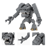 Ensemble de blocs de construction Space War Rancor AT-RT, kits DIY, briques MOC, jouets pour enfants, Mould king MOC2371