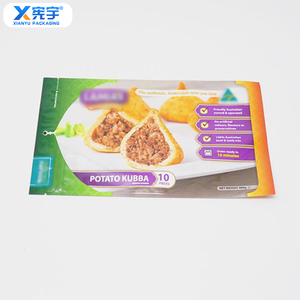 Sacs d'emballage sous vide en plastique imprimés sur mesure avec logo, qualité alimentaire, en nylon PA, thermoscellables, pochettes Mylar pour pizza, saucisses, bacon, sandwichs - Product Image 3