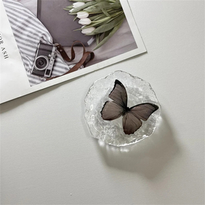 Hoa văn phòng văn phòng phẩm tập tin Clip trang trí trong suốt Acrylic kẹp giấy - Product Image 6