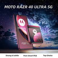 Moto Razr 40 Ultra 5G 6,9 pouces 2640x1080 144Hz OLED Snapdragon 8+ Gen 1 Octa Core 8 Go CDMA LTE Écran pliable Android 13 NFC Rapide