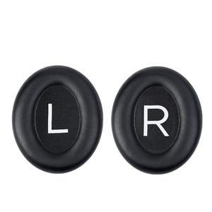 Coussinets d'oreille de remplacement en cuir protéiné pour casque <span class=keywords><strong>Bose</strong></span> <span class=keywords><strong>700</strong></span> à réduction de bruit NC700, coussinets en mousse à mémoire de forme - Product Image 3