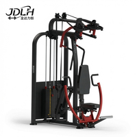 Machine combinée de presse pectorale inclinée et de fliers pectoraux pour salle de sport commerciale – Équipement d'entraînement de la partie inférieure du triceps