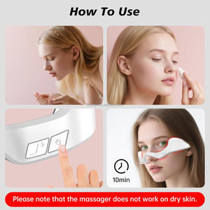 Occhiali Massaggianti per Occhi a Luce Rossa, Dispositivo di Terapia Luminosa, Dispositivo di Bellezza a Luce Rossa con Controllo Temporizzato, 4 Modalità, Timer 10 Minuti - Product Image 3