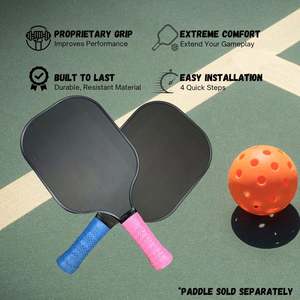 Pickle <b>Grips</b> Pickleball Paddle <b>Grip</b> <b>Tape</b> -- Moisture Wicking Paddle <b>Grip</b> Wrap - Product Image 2