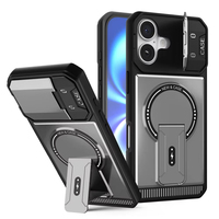 Étui magnétique pour iPhone 17 Pro Max 15 14 13 16 Plus 17 Air résistant aux rayures