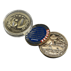 Custom Made logo Metal Craft Challenge Die Stamping Round Brass Coin American Silver Eagle Coin Statur of Liberty Coin