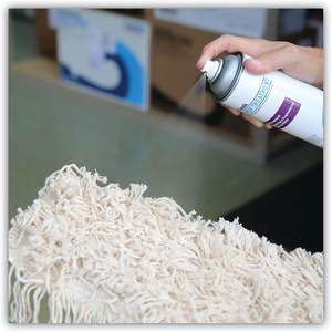 Boardwalk 352ACT Dust <b>Mop</b> Treatment 18oz Pine Scent Rectangular 12/Carton <b>Flat</b> <b>Mop</b> Pad with Handle for House Cleaning - Product Image 6