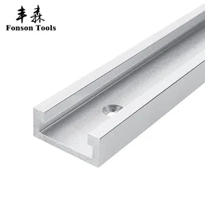 Type-30 Woodworking T-slot Miter Track 100-1220mm Chute Aluminium Alloy Guide Rail For Table Saw Woodworking Diy Tools