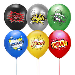 DJTSN dibujos animados Spiderman confeti globos de látex Feliz cumpleaños pancartas fiesta decoración niño niños juguete K0031 - Product Image 6